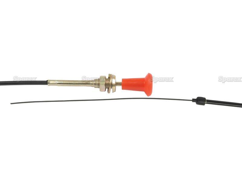 Engine Stop Cable - Length: 2245mm, Outer cable length: 2009mm. for Ford New Holland 2000 US BUILT