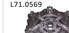 New Holland Clutch Cover Assembly 516290084177326