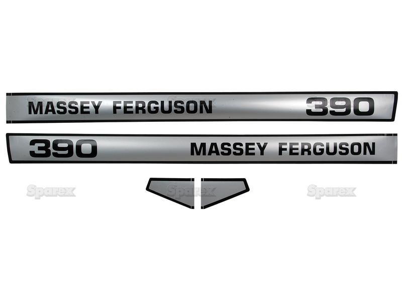 Decal Set - Massey Ferguson 390 for Massey Ferguson