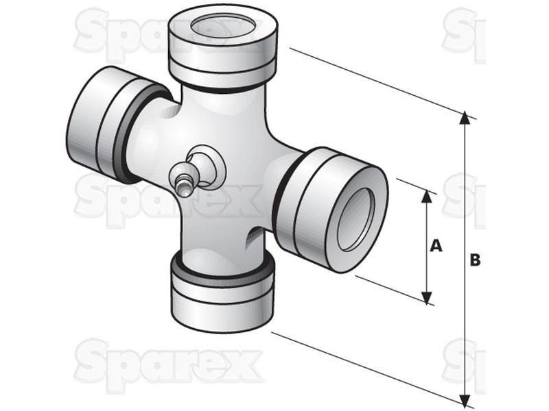 Universal Joint - 22 x 54mm (Standard Duty)