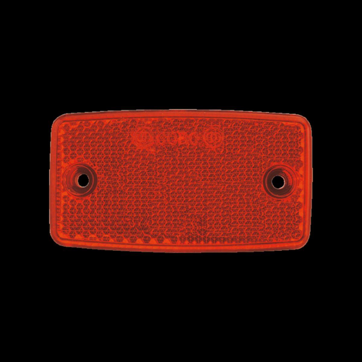 Red Rectangular Retro-Reflector for Carraro 477959