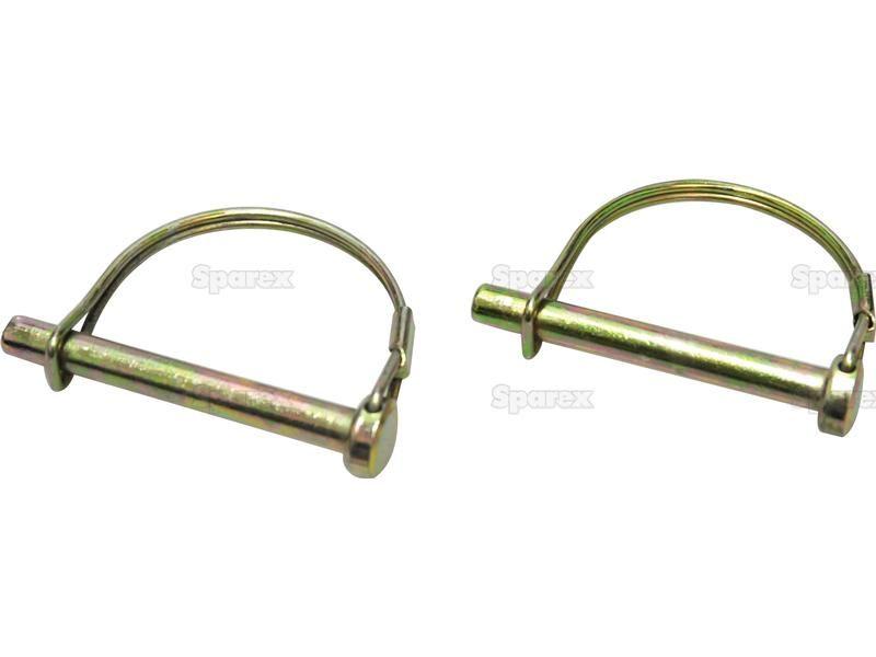 Shaft Locking Pin, Pin Ø8mm x 57mm (2 pcs. Agripak)