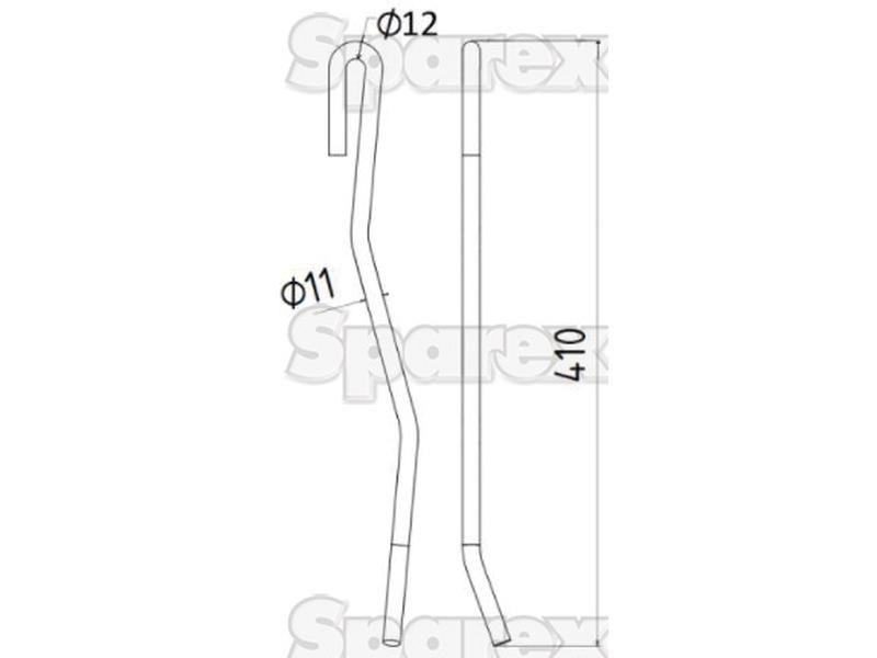 LH Haytine Tedder Replacement for Vicon | (90036190)