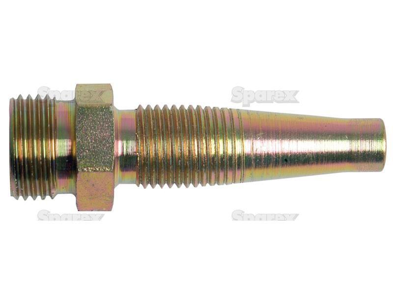 Hydraulic 2-Piece Re-usable Coupling insert 3/8'' x M18 male