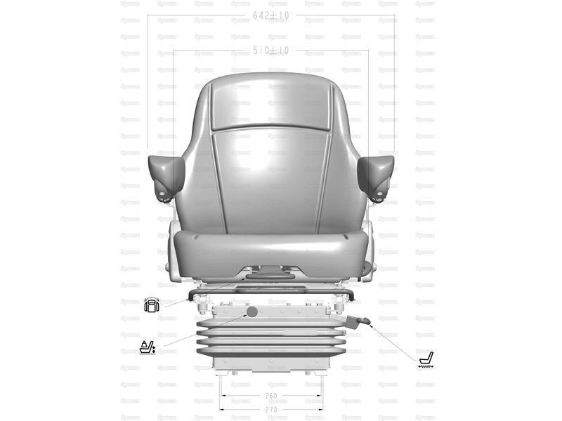 Sears Air Suspension Seat