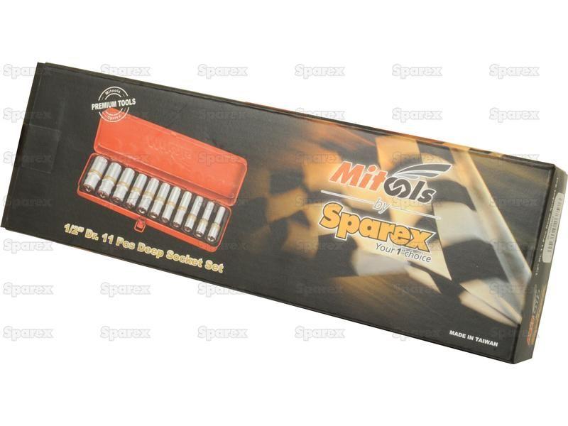 1/2'' Drive Deep Socket Set (11 pcs.)