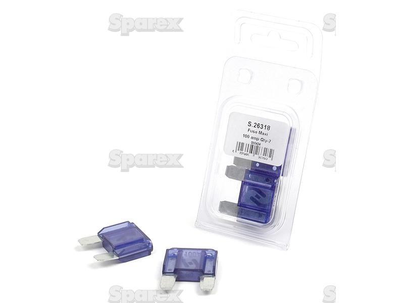Maxi Blade Fuse Amps Purple x 2 pcs. Agripak