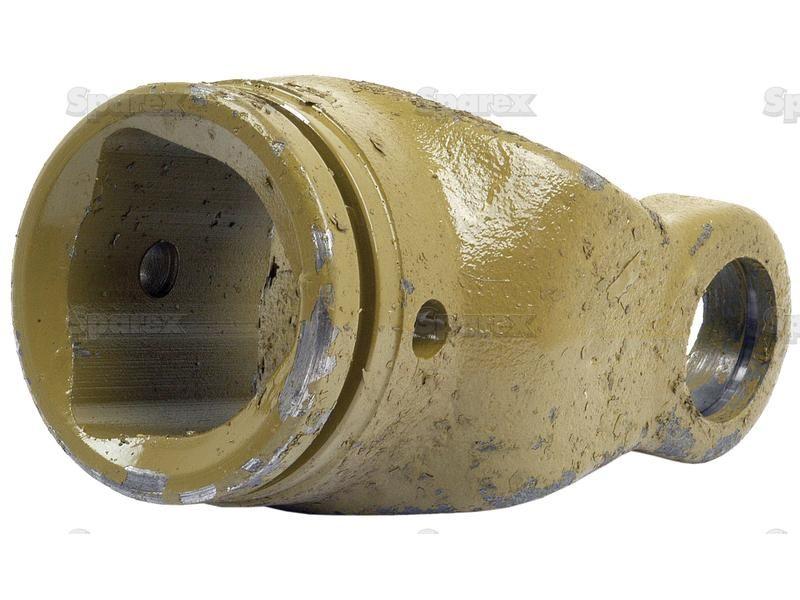 PTO Tube Yoke (U/J Size: 30.2 x 79.4mm) Profile: Triangle, Size: 51.6 x 3mm, Ref: 12510. Bondioli & Pavesi, La Magdalena, Same