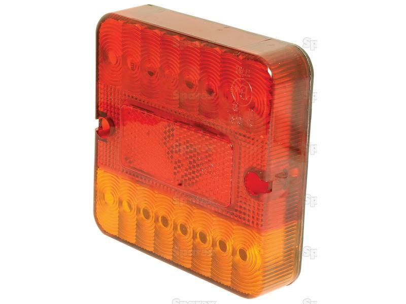 LED Rear Combination Light, Function: 3, Brake / Tail / Indicator, RH & LH, 12V