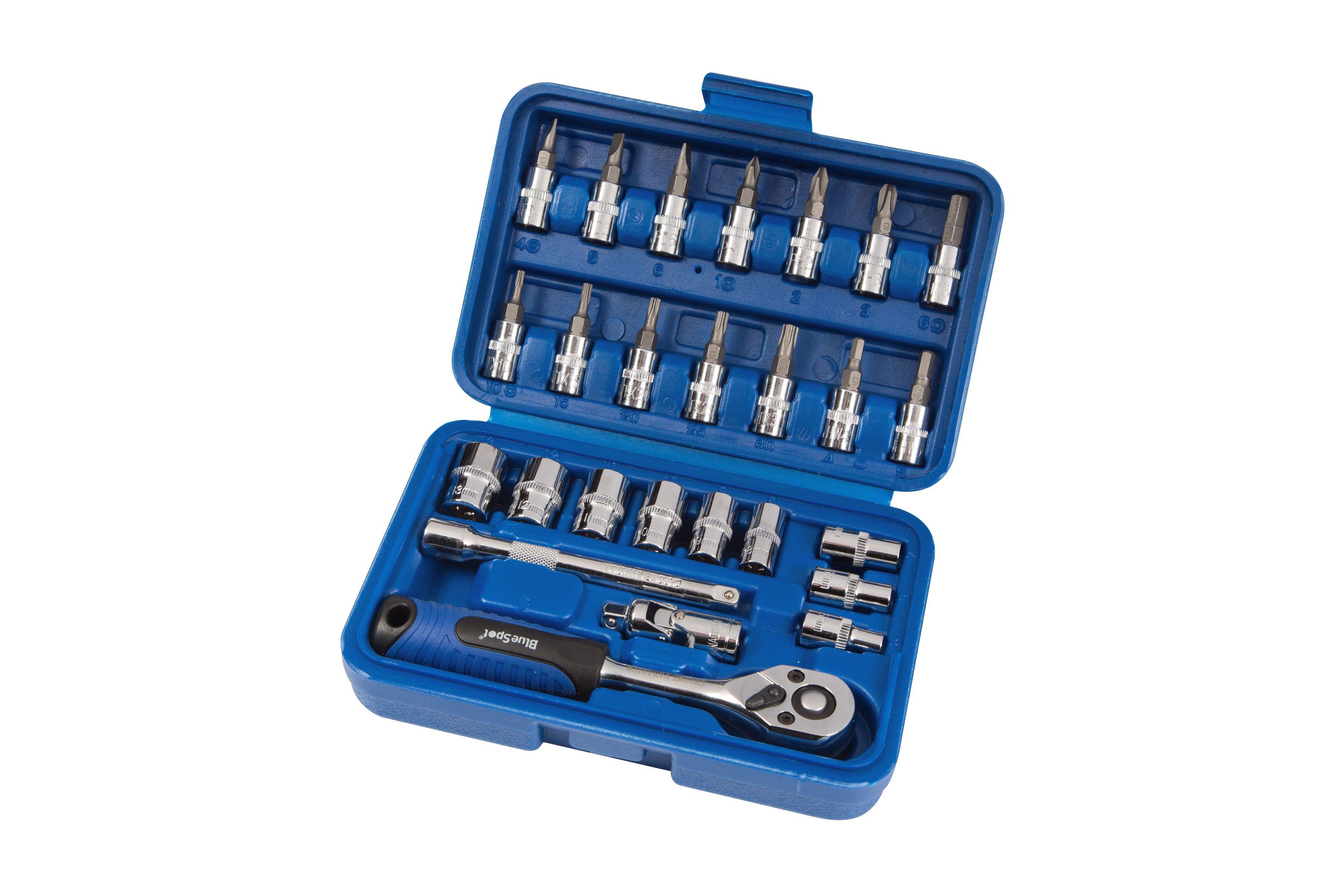 Blue Spot Tools 26 PCE 1/4" Drive Socket Set