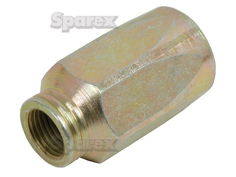 Hydraulic 2-Piece Re-usable Coupling Ferrule 1/4'' 2-wire skive-off