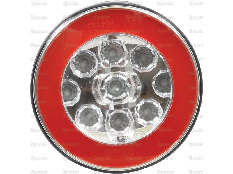 LED Rear Combination Light, Function: 2, Tail / Fog, RH & LH, 12-36V