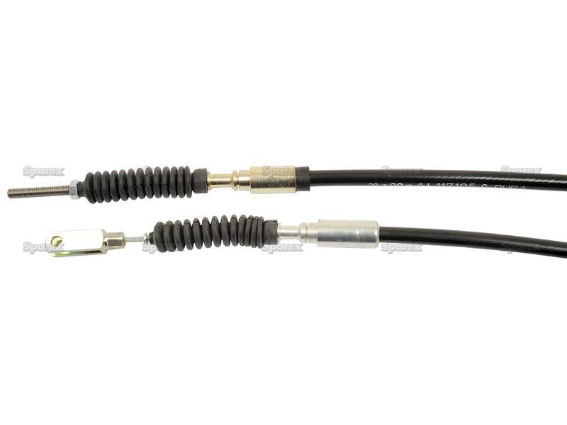 Clutch Cable - Length: 940mm, Outer cable length: 657mm. for John Deere 6410 (6010 Series)