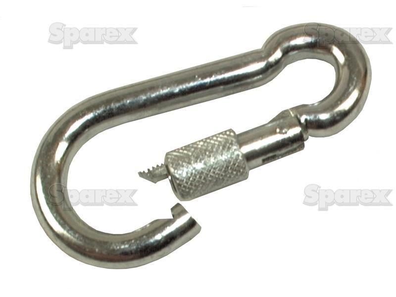 Snap Hook & Safety Lock, Hook Ø10mm x 100mm