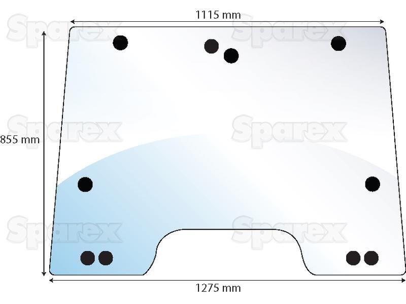 Windscreen for Massey Ferguson