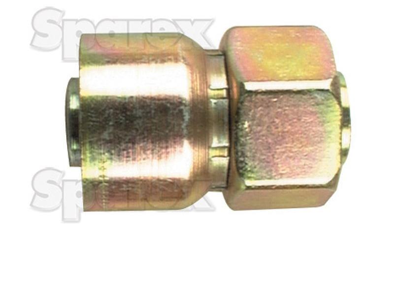 Parker Metric Hose Insert 1/4'' x M18 x 1.50  Female Straight Swivel Light Series PARKER HANNIFIN (1CA48-12-4)
