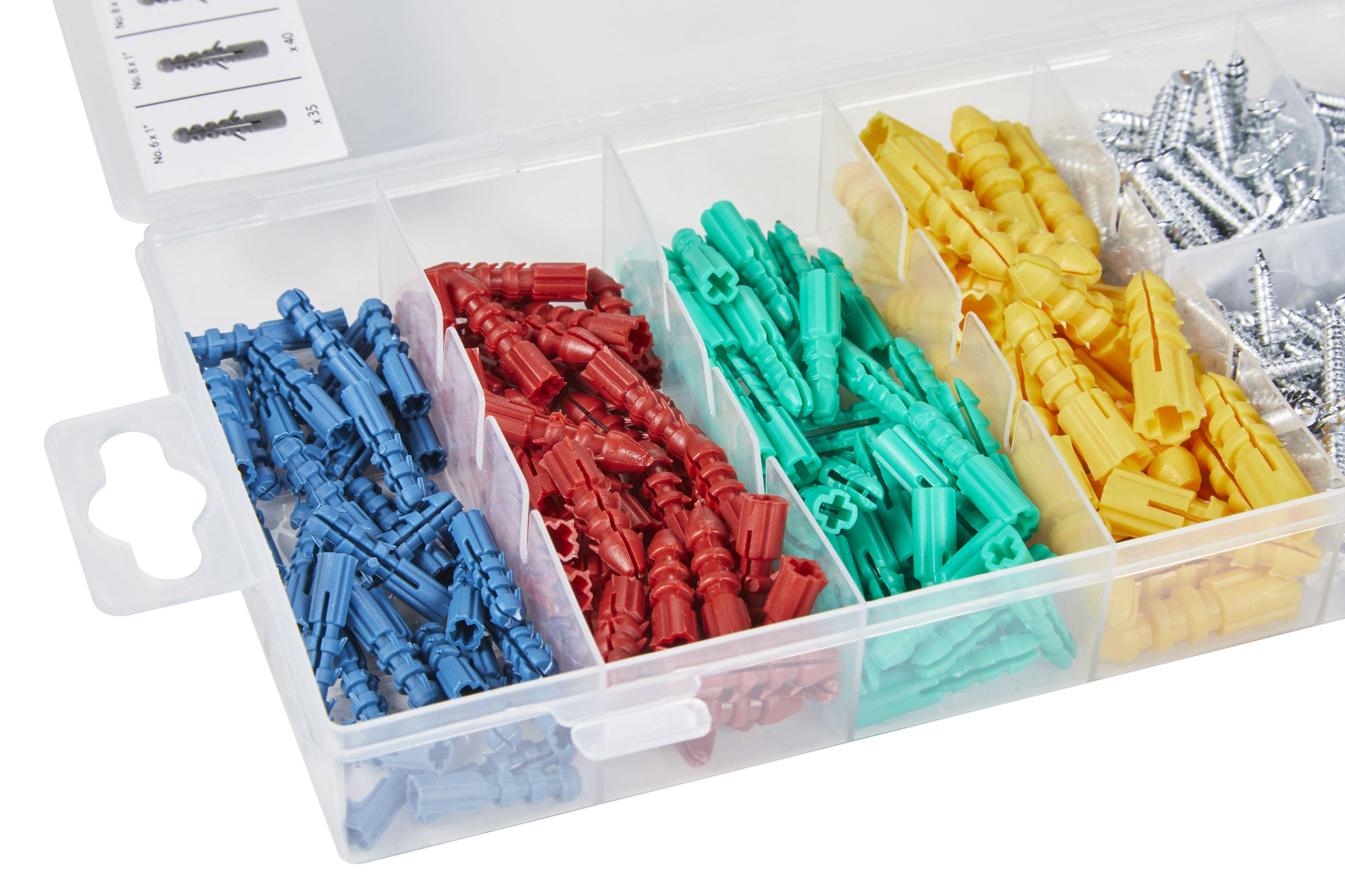 Blue Spot Tools 285 PCE Assorted Anchor And Metal Screw Set
