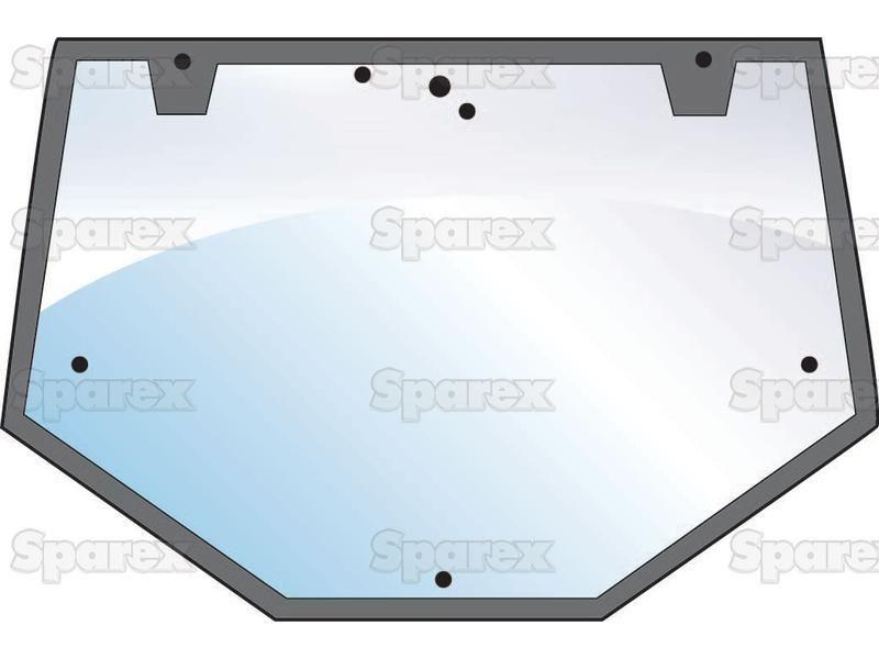 Rear Window for Fiat, Ford New Holland