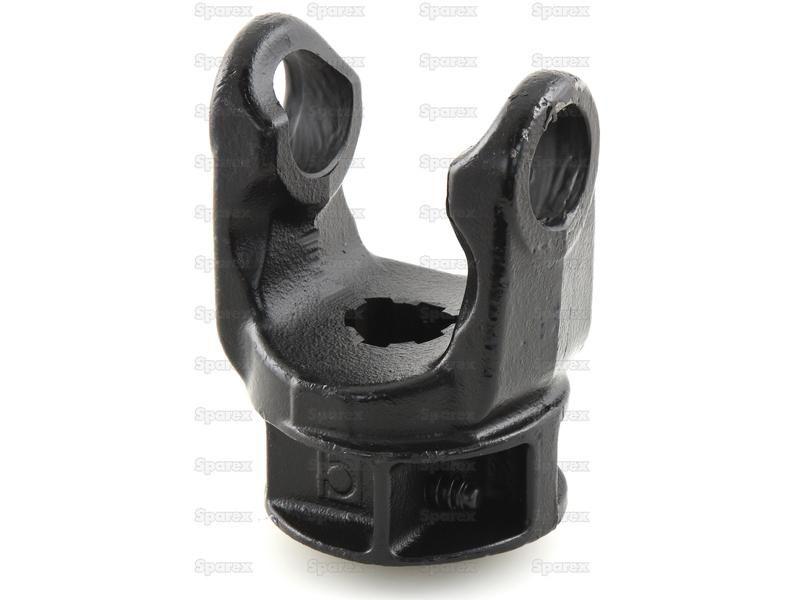 PTO Yoke - Quick Release (U/J Size: 23.8 x 61.2mm) Size: 13/8"-6 Spline Bondioli & Pavesi (5070C0355)