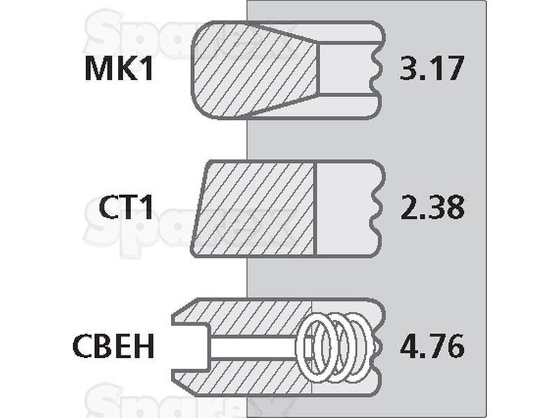 Piston Ring for Massey Ferguson 698T
