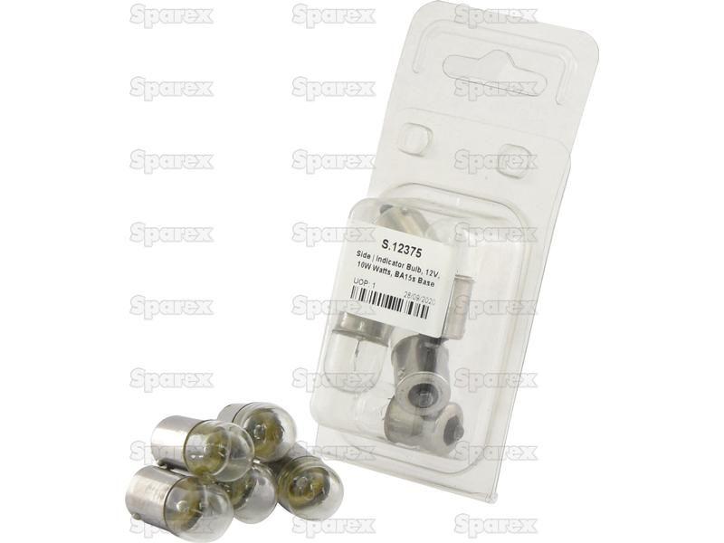 Halogen Side | Indicator Bulb, 12V, 10W, BA15s Base Case IH, Lucas, Phillips