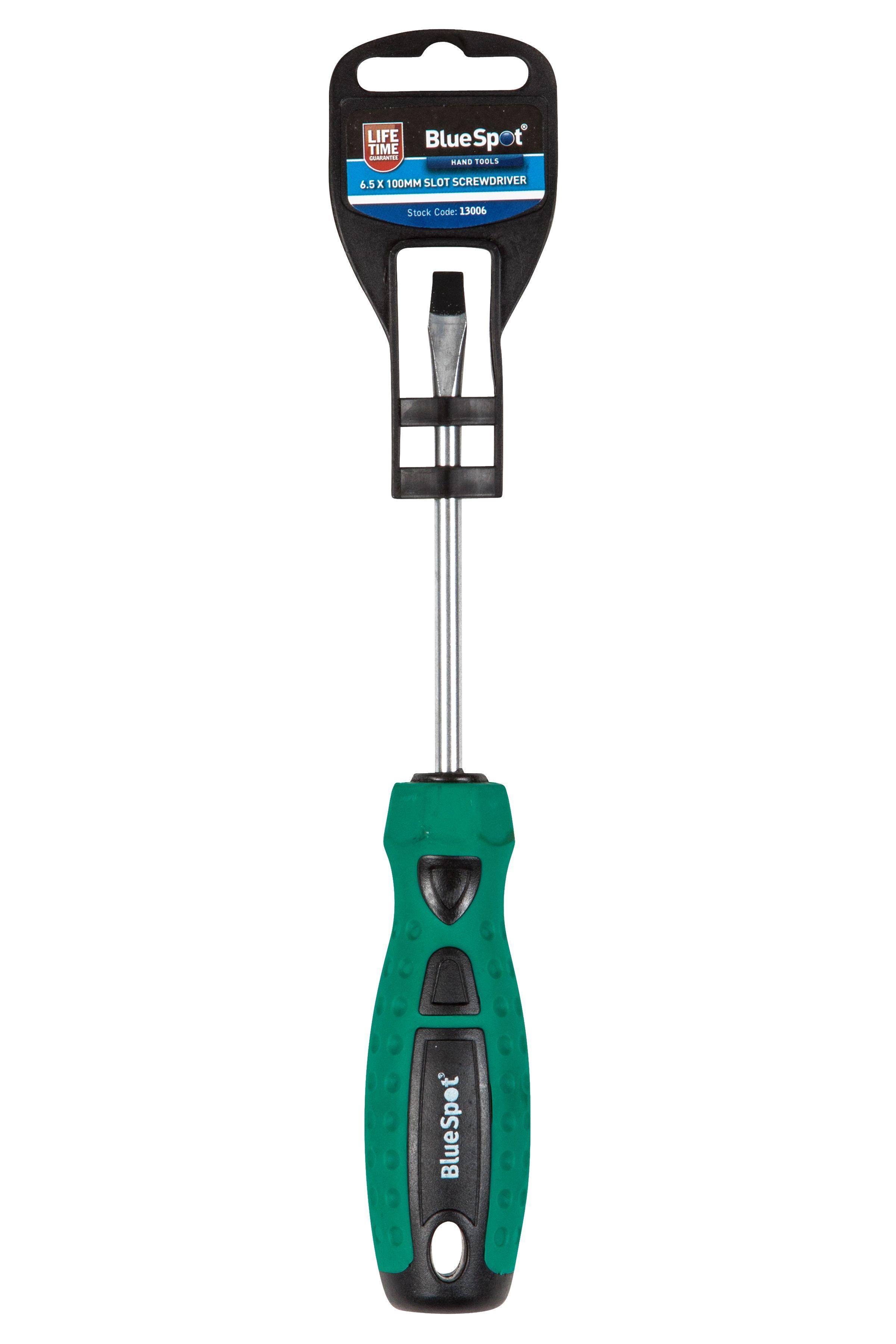 Blue Spot Tools 6.5 x 100mm Slotted Screwdriver