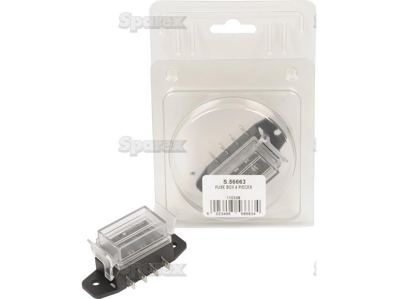 Blade Fuse Box 4 positions Agripak
