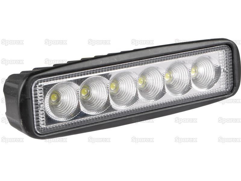 LED Flat Work Light Bar, 165mm, 2100 Lumens, 10-30V
