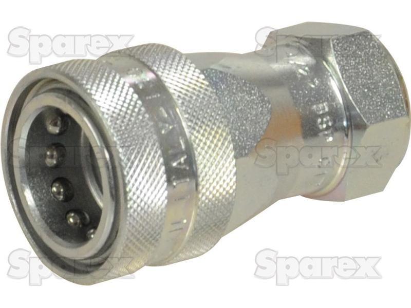 Sparex Quick Release Hydraulic Coupling Female 1/2'' Body x 1/2'' BSP Female Thread