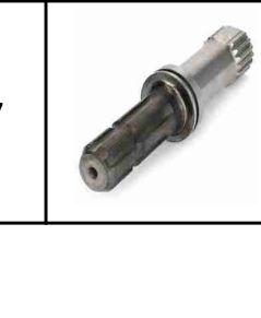 VALTRA TRACTOR AXLE SHAFT (AGCO) V31813100