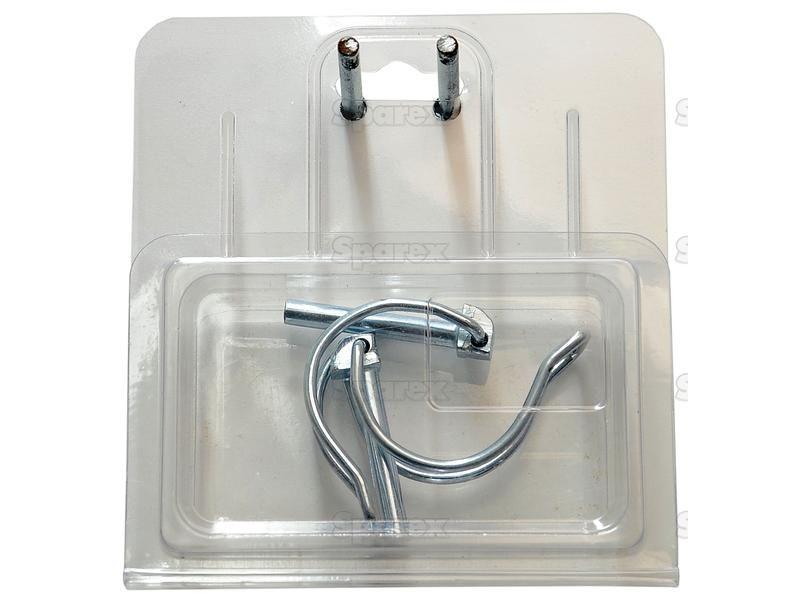 Pipe Linch Pin, Pin Ø6mm x 40mm (2 pcs. Agripak)
