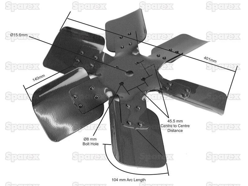 Fan Blade for Ford New Holland 2600N