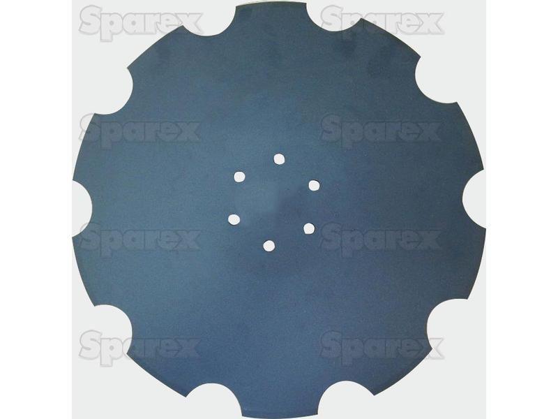 Notched Harrow disc 510x5mm - Hole 6 Pin Holes for Vogel & Noot TERRADISC PRO