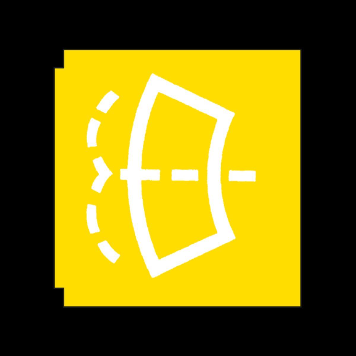 Yellow Transp. Cover For Switch for Case 9969216