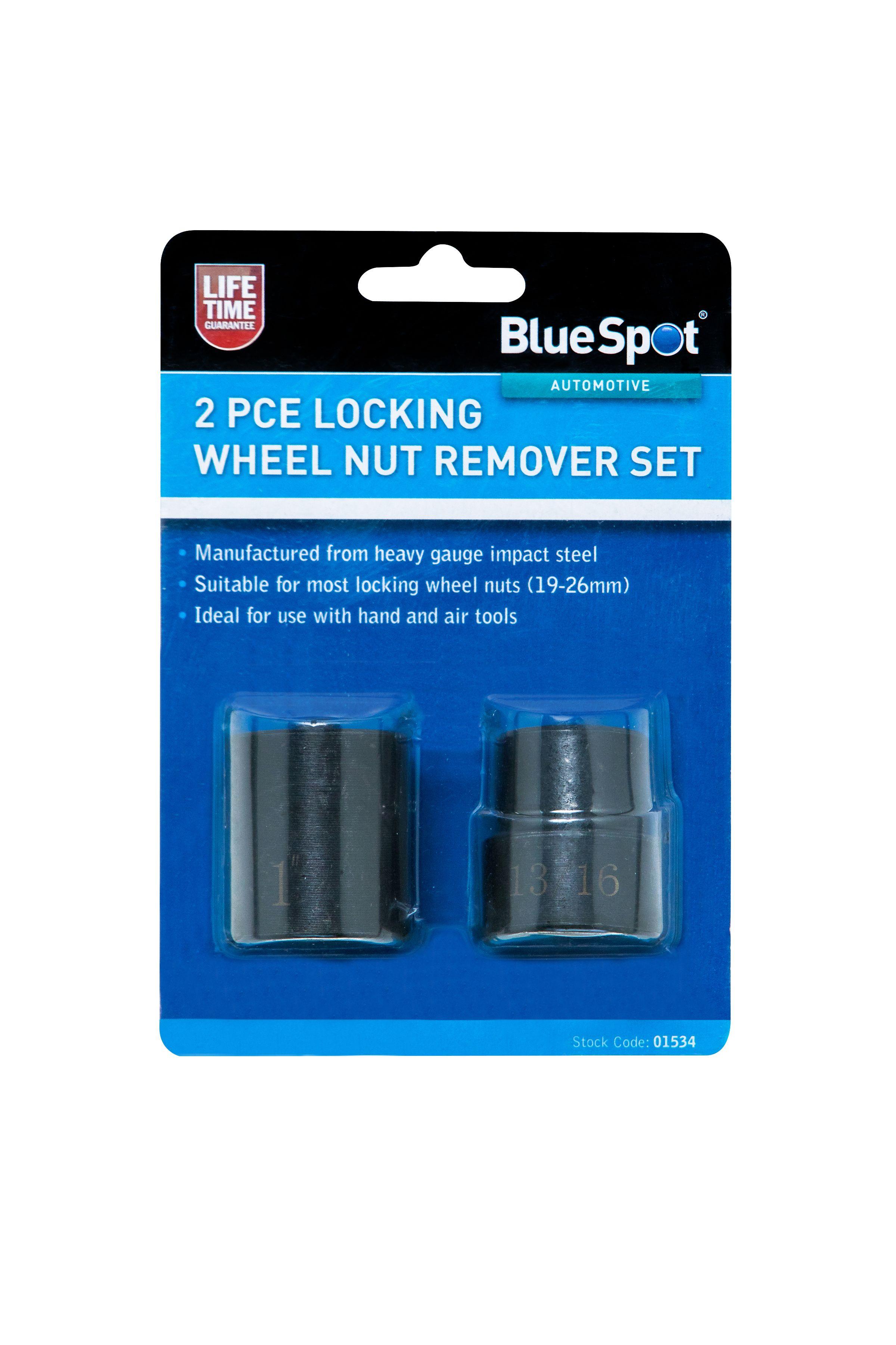 Blue Spot Tools 2 PCE Locking Wheel Nut Remover Set