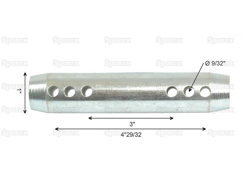 Top link pin - Unilink 25mm Cat. 2