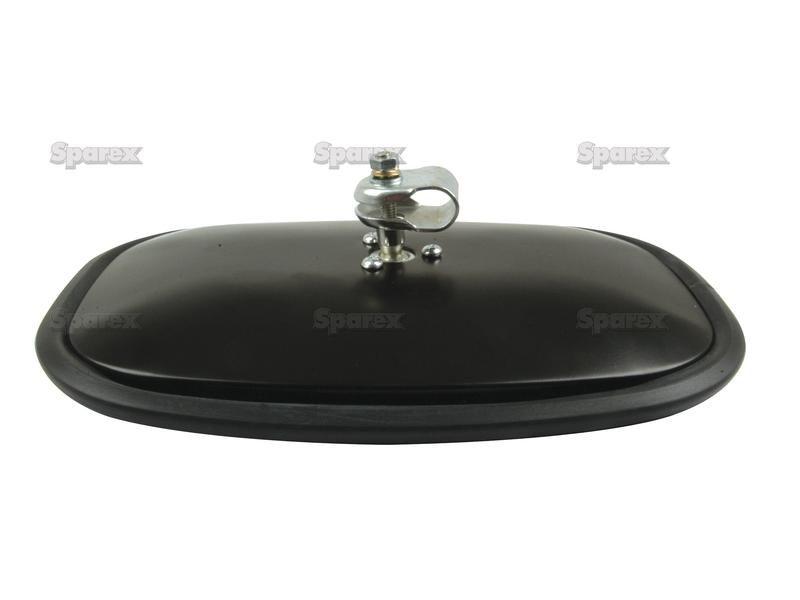 Mirror Head Convex Rectangular | Height: 250mm  Width: 170mm  Arm Ø: 12 - 15mm