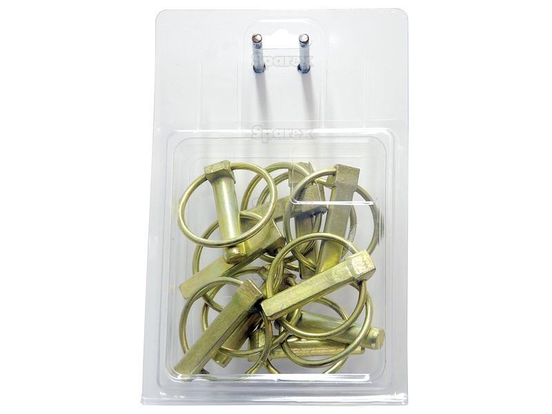 Round Linch Pin, Pin Ø11mm x 44.5mm (10 pcs. Agripak)