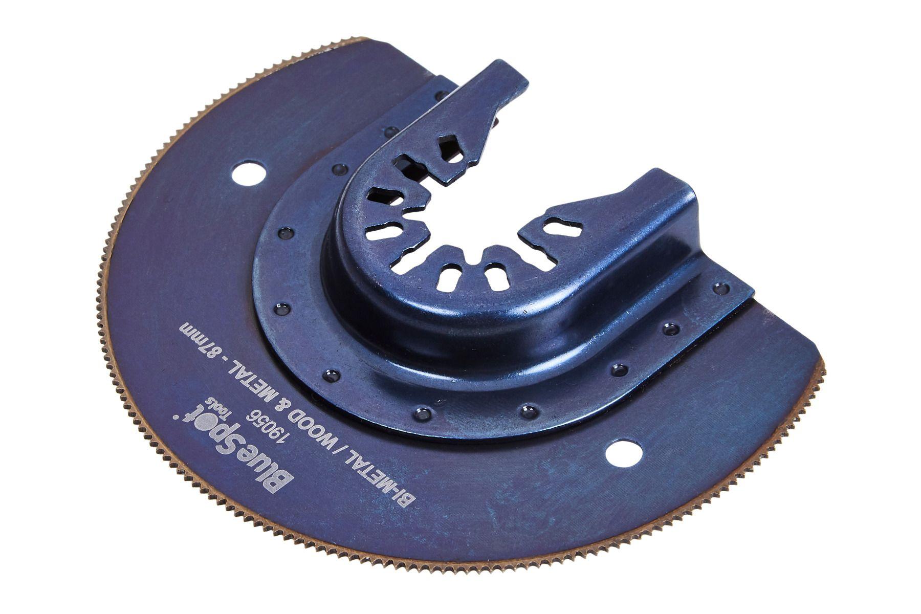 Blue Spot Tools Bi-Metal 87mm Multi Tool Segment Blade