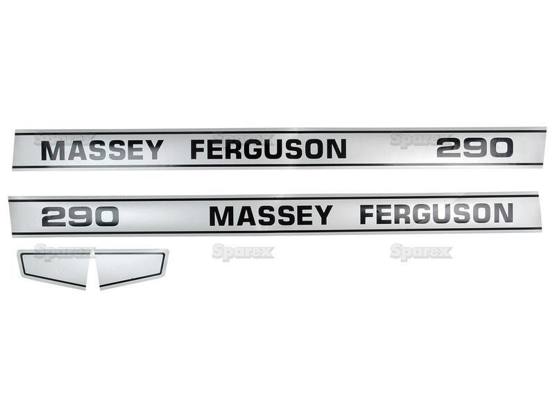 Decal Set - Massey Ferguson 290 for Massey Ferguson