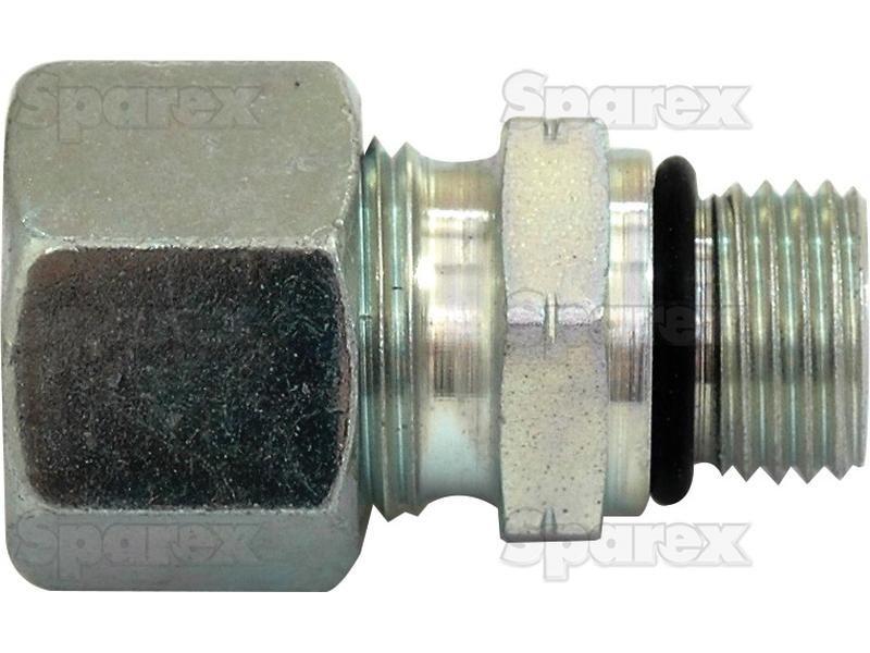 Hydraulic Metal Pipe Stud coupling 12L - 9/16''UNF PARKER HANNIFIN (GE12L9/16UNFCF)