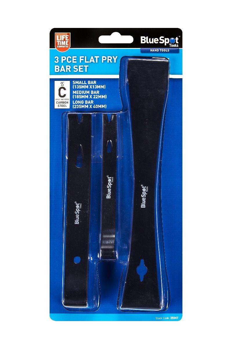 Blue Spot Tools 3 PCE Flat Pry Bar Set