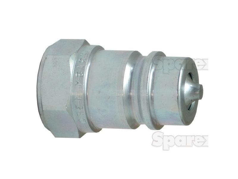 Faster Quick Release Hydraulic Coupling Male 1/2'' Body x M22 x 1.50 Metric Female Thread Faster S.p.A (NV 0/2215 M, NV0/2215M)