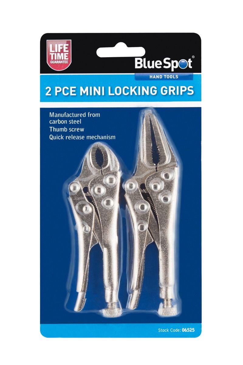 Blue Spot Tools 2 PCE Mini Locking Plier Set