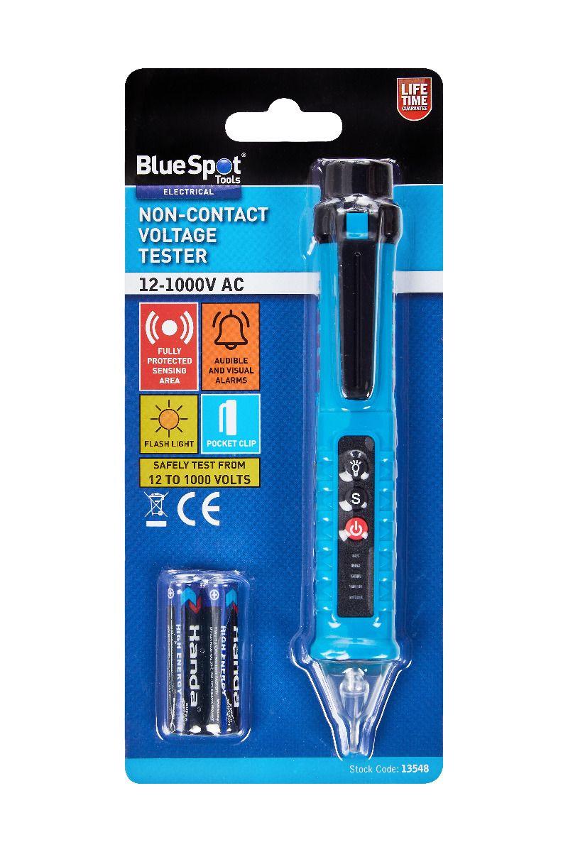 Blue Spot Tools Non-Contact Voltage Tester 12-1000V AC