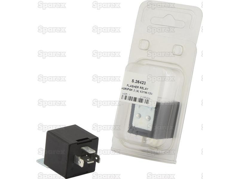 FLASHER RELAY AGRIPAK 2 (4) X21W-12V