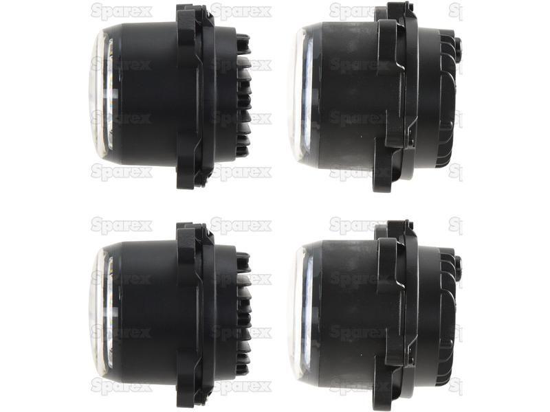 LED Head Light Kit, Interference: Class 3, LH (LH Dip), 1320 / 4050 Lumens, 10-30V for Massey Ferguson