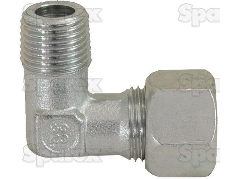 Hydraulic Metal Pipe Angled Stud Coupling G.E.V. 10SL - M16 x 1.5 90 compact PARKER HANNIFIN (WE10SMCF)