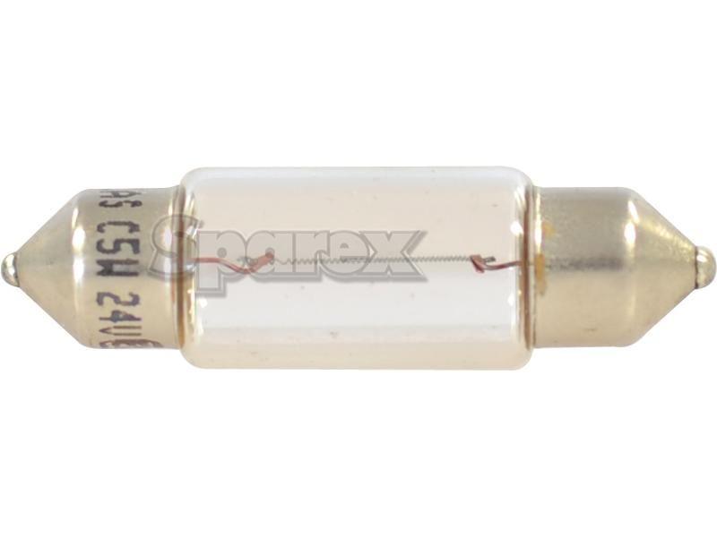 Halogen Stop/Tail Bulb, 24V, 5W, SV8.5 Base Lucas (242, LLB242)