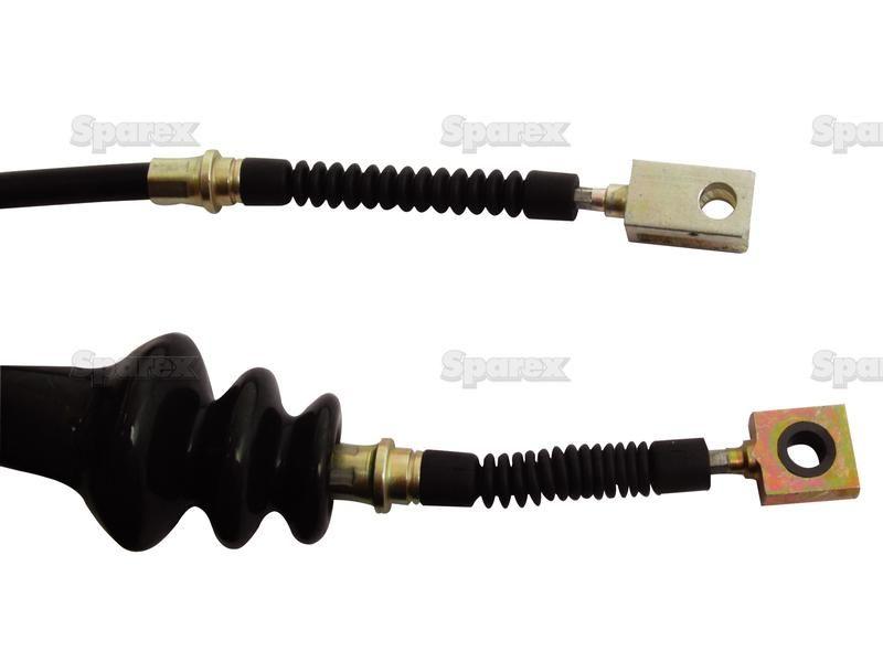 Clutch Cable - Length: 844mm, Outer cable length: 633mm. for Massey Ferguson 399 (300 Series)